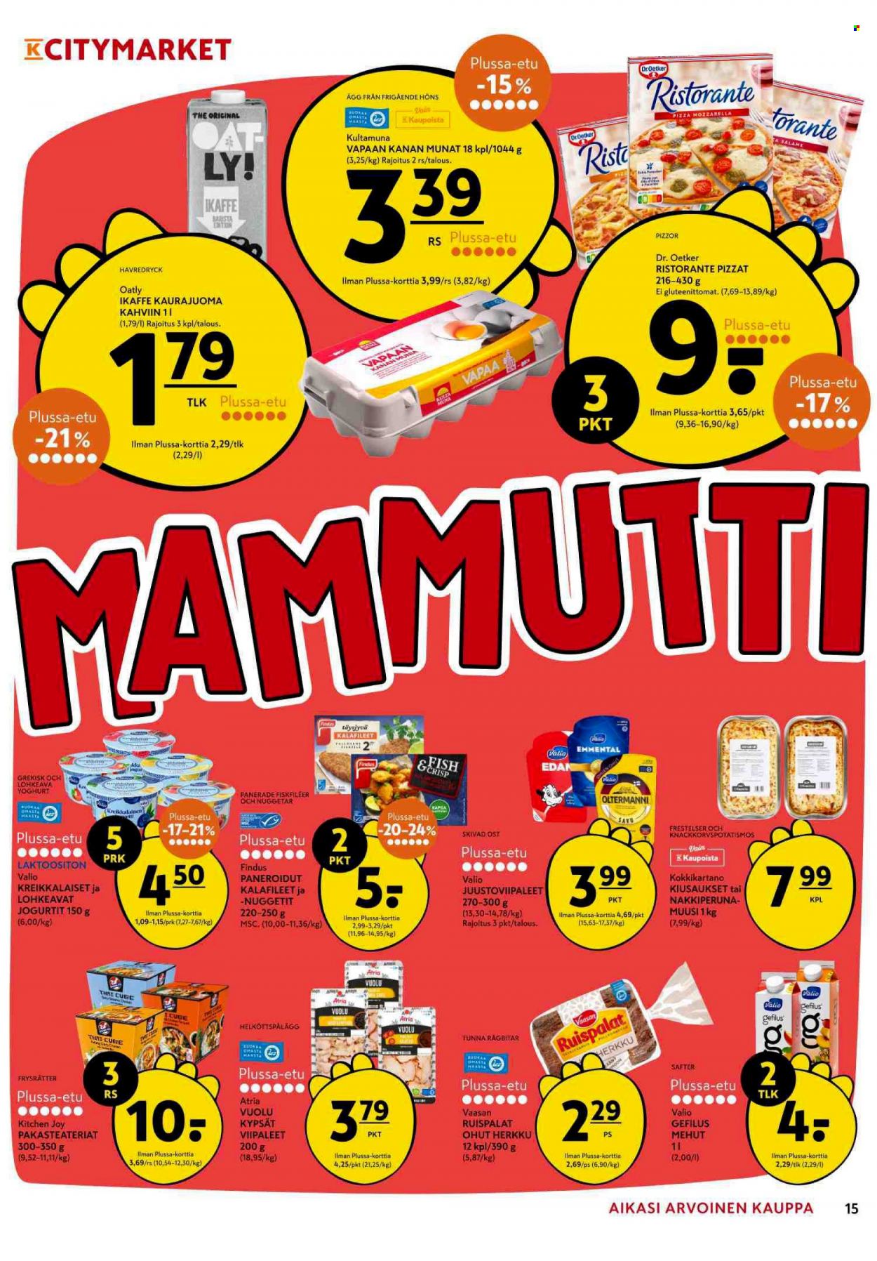 K-citymarket tarjoukset - 15.09.2022 - 25.09.2022. Sivu 15