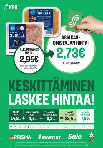 Sale tarjoukset .