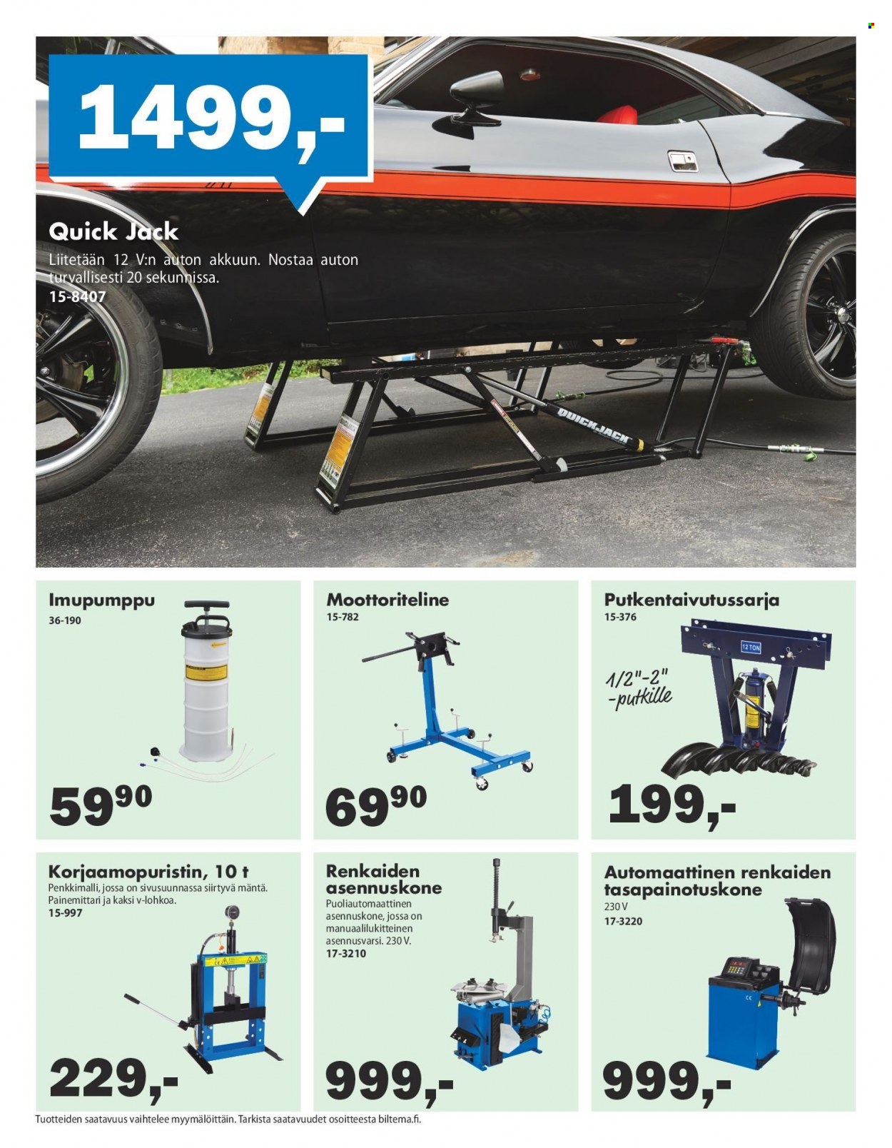 Biltema tarjoukset. Sivu 3
