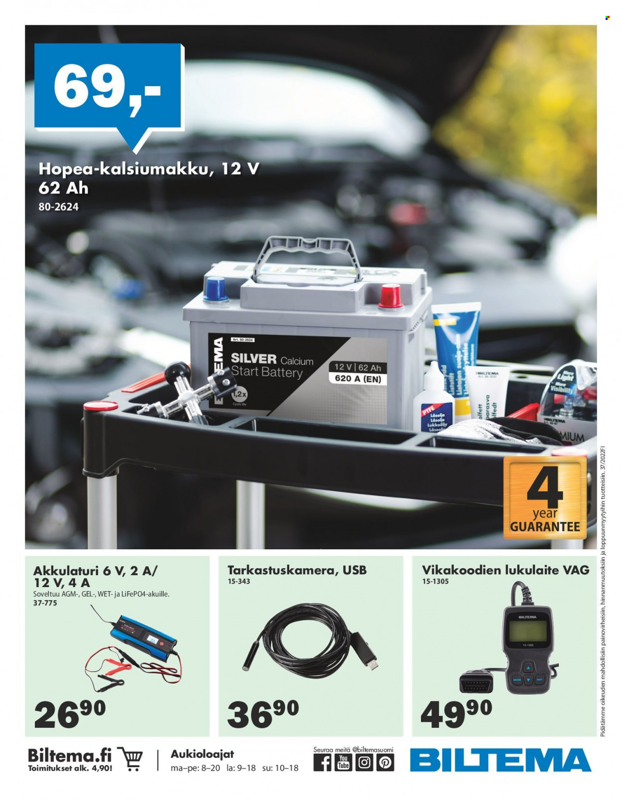 Biltema tarjoukset. Sivu 8