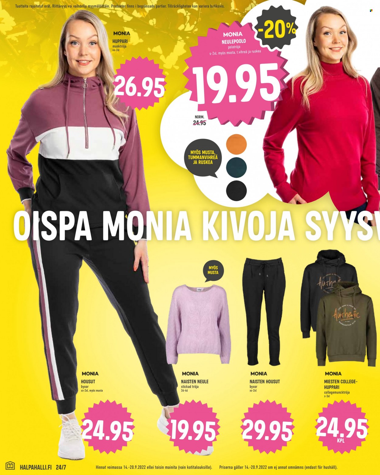 HalpaHalli tarjoukset - 14.09.2022 - 20.09.2022. Sivu 4