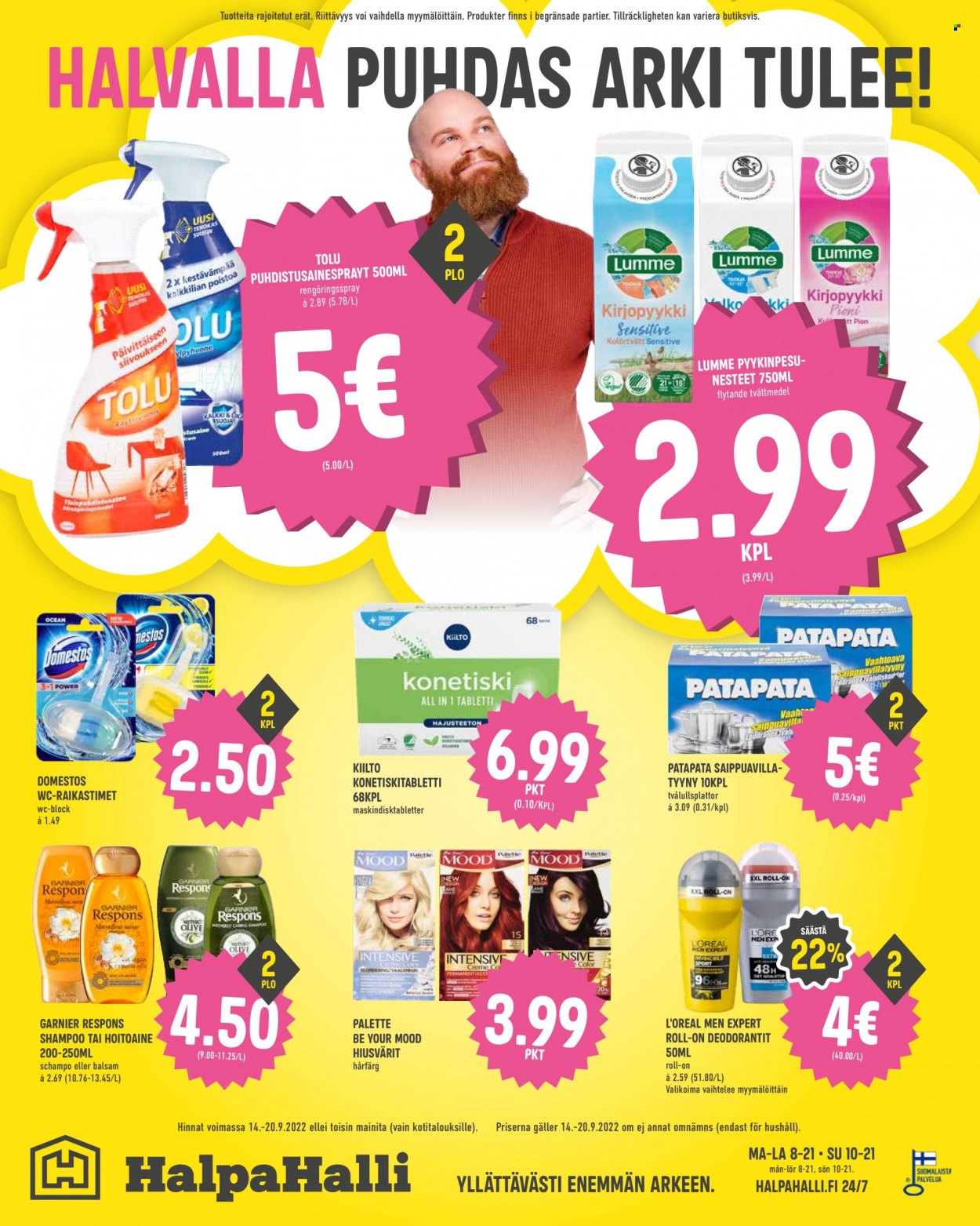 HalpaHalli tarjoukset - 14.09.2022 - 20.09.2022. Sivu 8