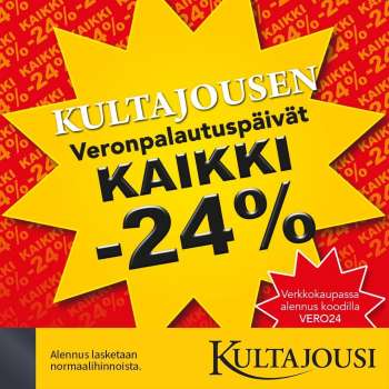 Kultajousi tarjoukset .