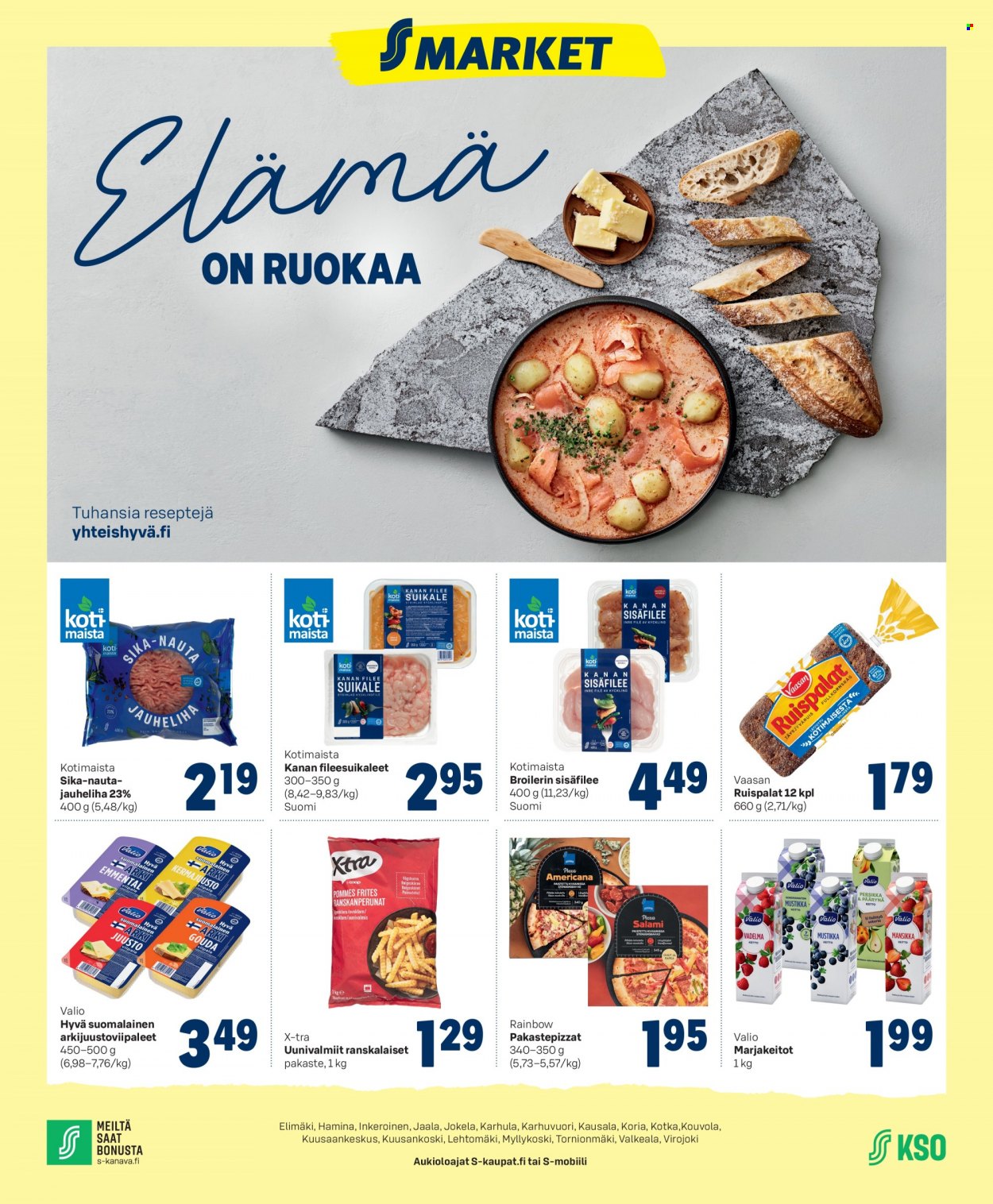 S-market tarjoukset - 14.09.2022 - 18.09.2022. Sivu 1