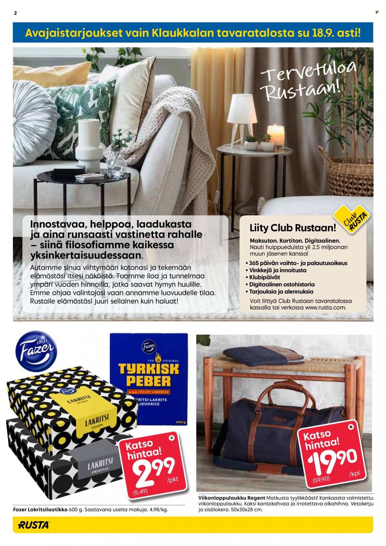 Rusta tarjoukset - 14.09.2022 - 18.09.2022. Sivu 2