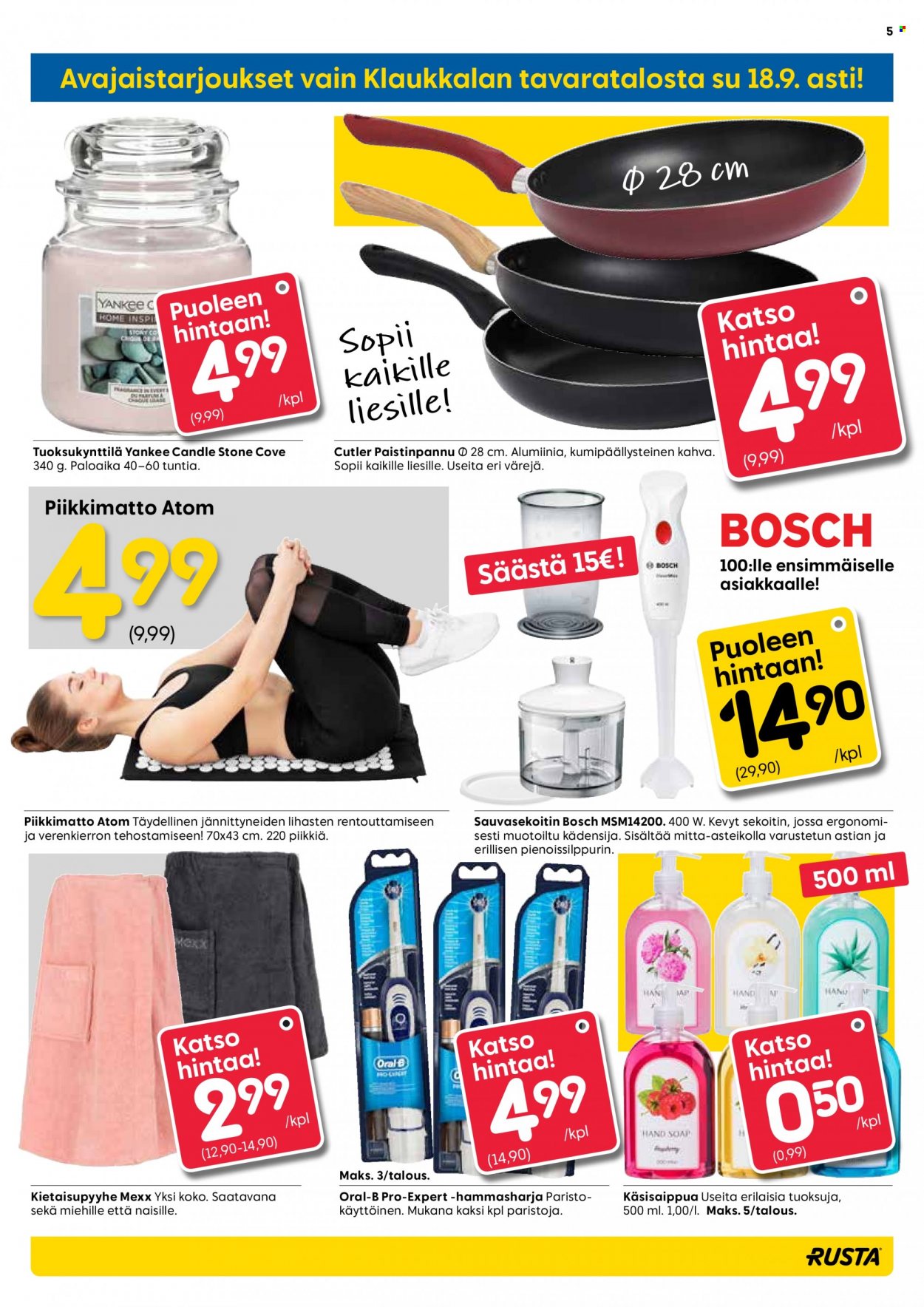 Rusta tarjoukset - 14.09.2022 - 18.09.2022. Sivu 5