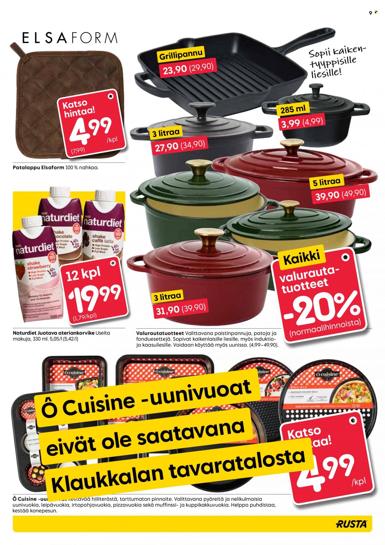 Rusta tarjoukset - 14.09.2022 - 18.09.2022. Sivu 9