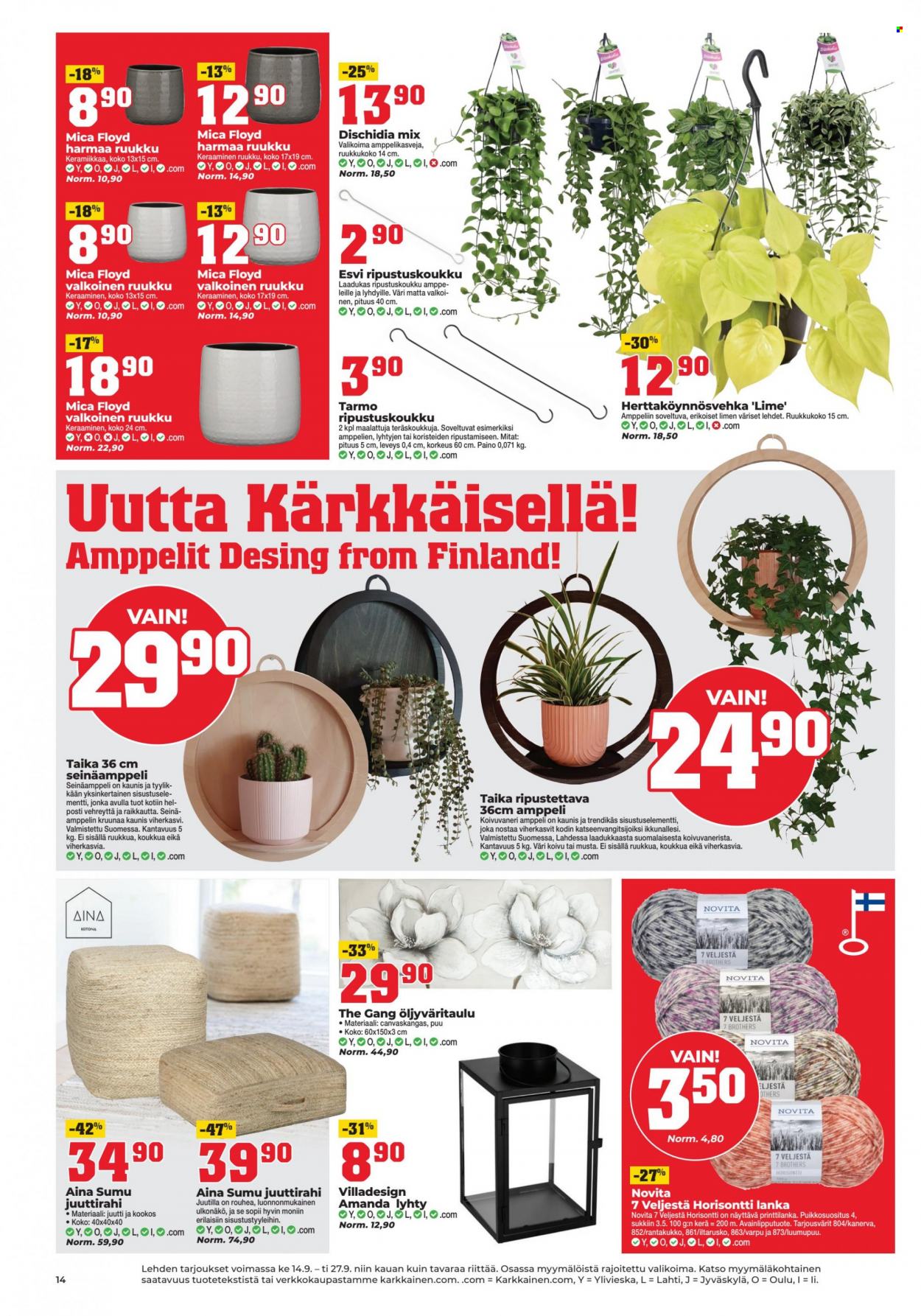 Kärkkäinen tarjoukset - 14.09.2022 - 27.09.2022. Sivu 10
