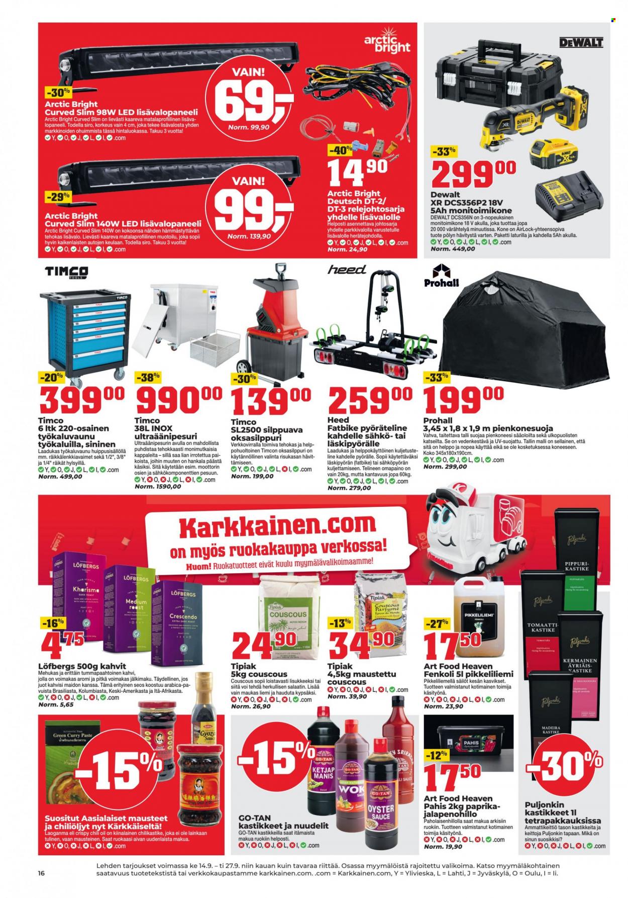 Kärkkäinen tarjoukset - 14.09.2022 - 27.09.2022. Sivu 12