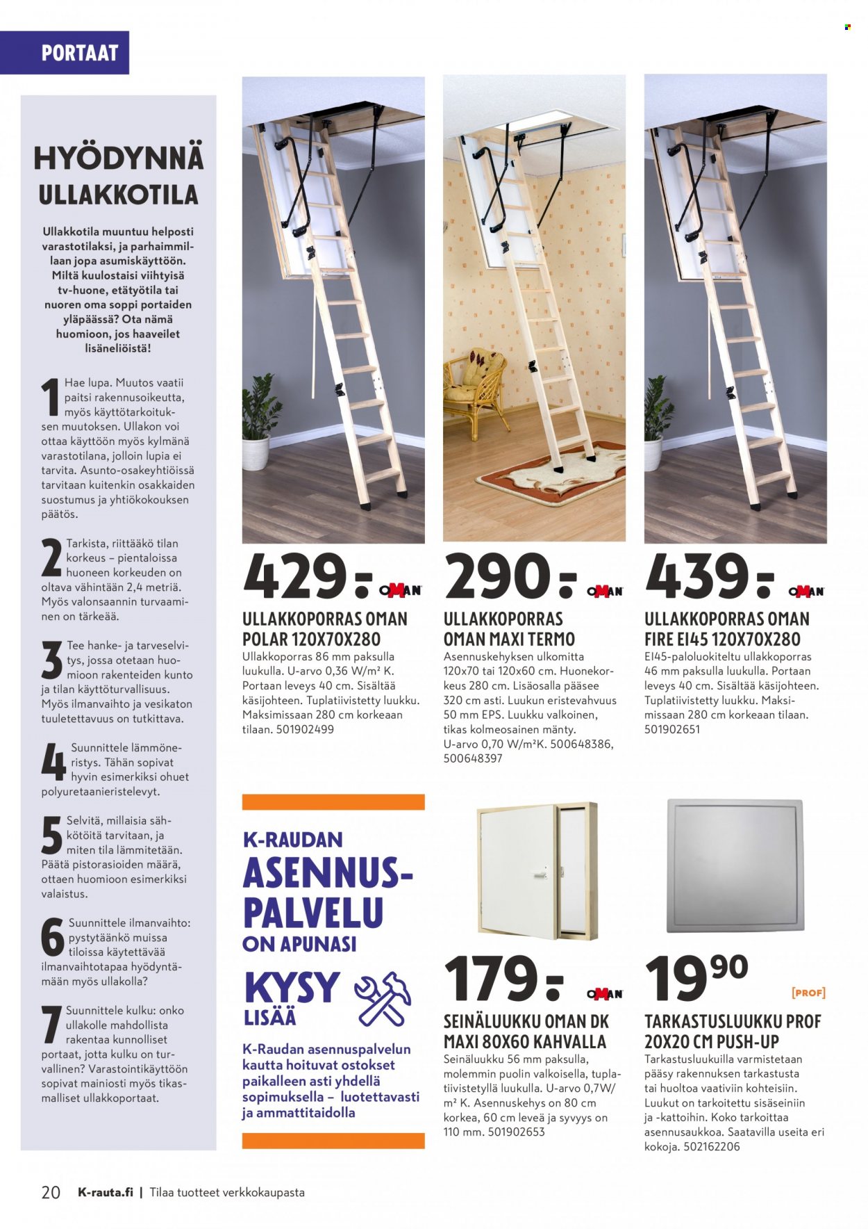 K-Rauta tarjoukset - 14.09.2022 - 27.09.2022. Sivu 20