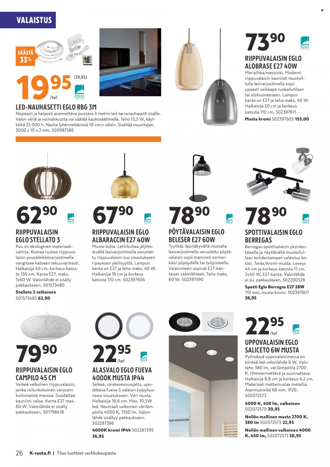 K-Rauta tarjoukset - 14.09.2022 - 27.09.2022. Sivu 26