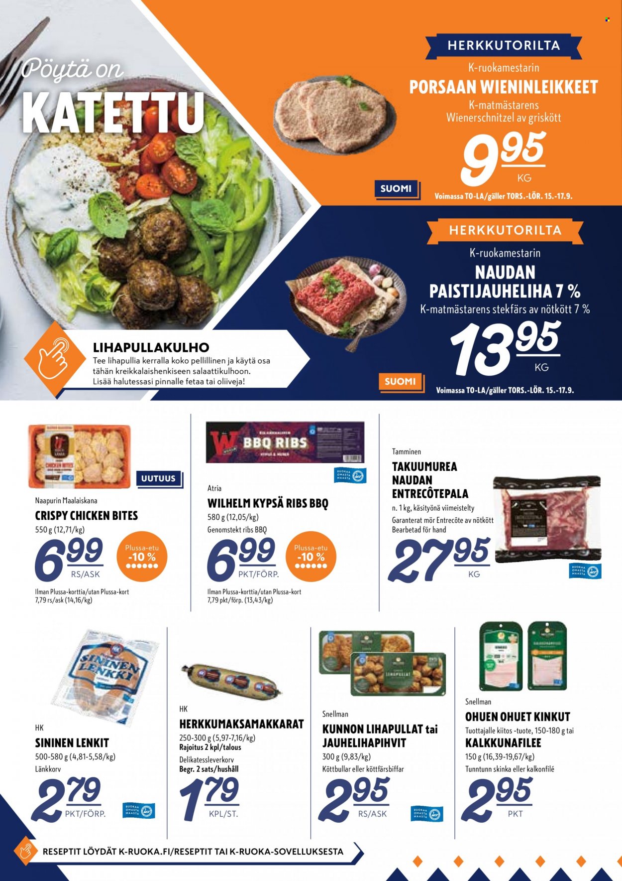 K-Supermarket tarjoukset - 15.09.2022 - 18.09.2022. Sivu 4