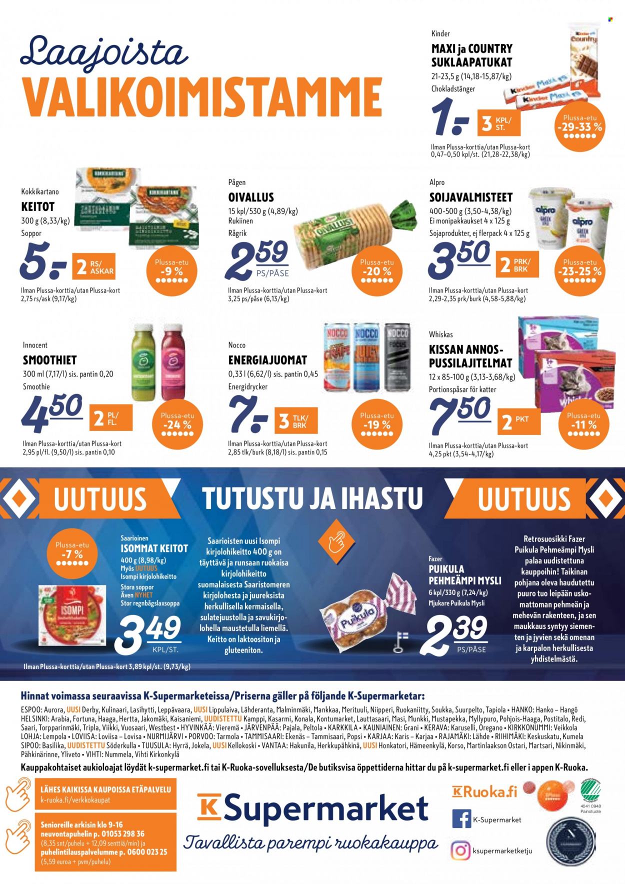 K-Supermarket tarjoukset - 15.09.2022 - 18.09.2022. Sivu 8