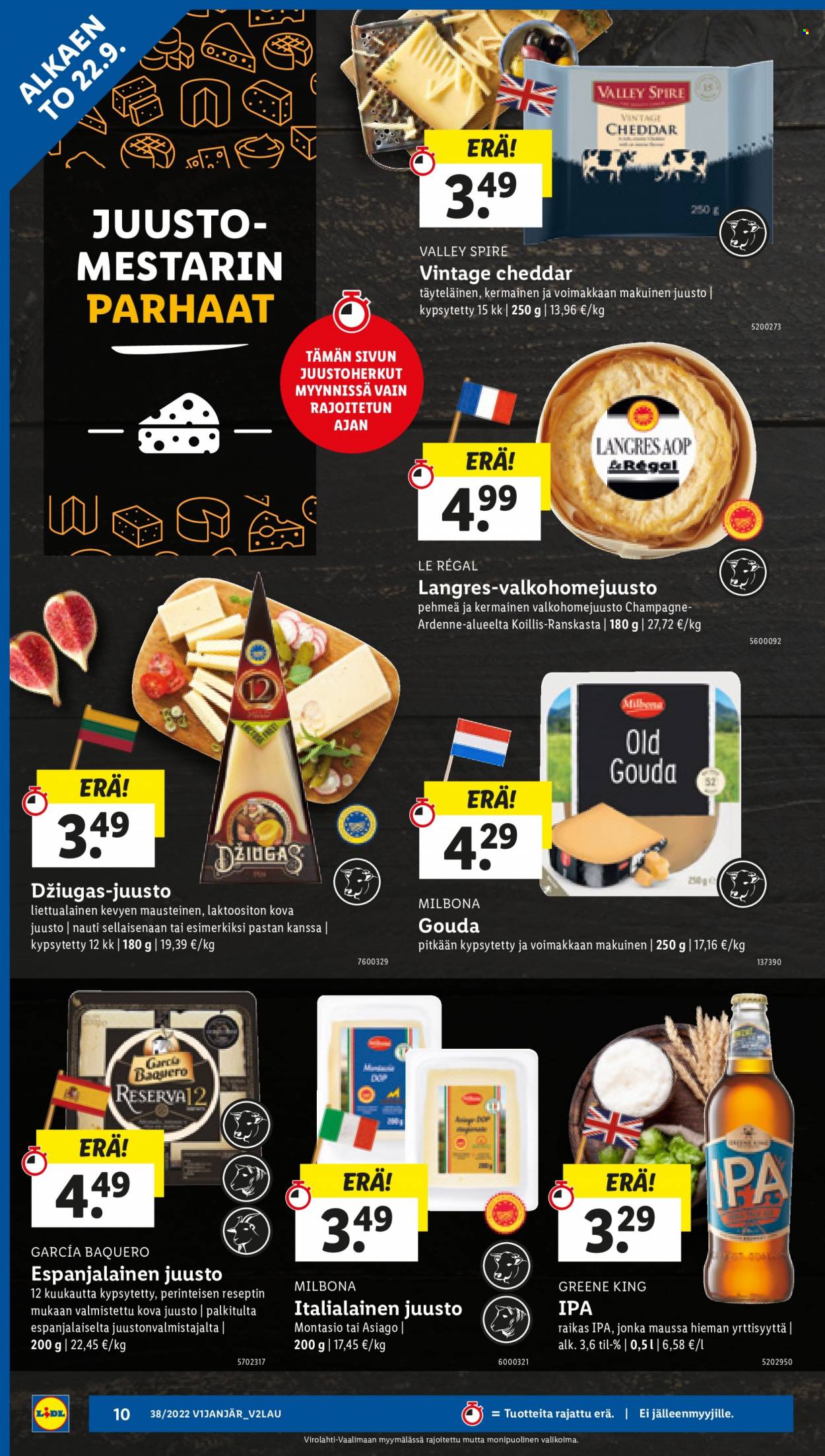 Lidl tarjoukset - 22.09.2022 - 28.09.2022. Sivu 10