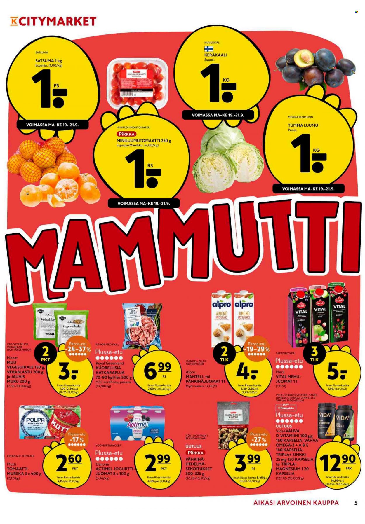 K-citymarket tarjoukset - 19.09.2022 - 25.09.2022. Sivu 5