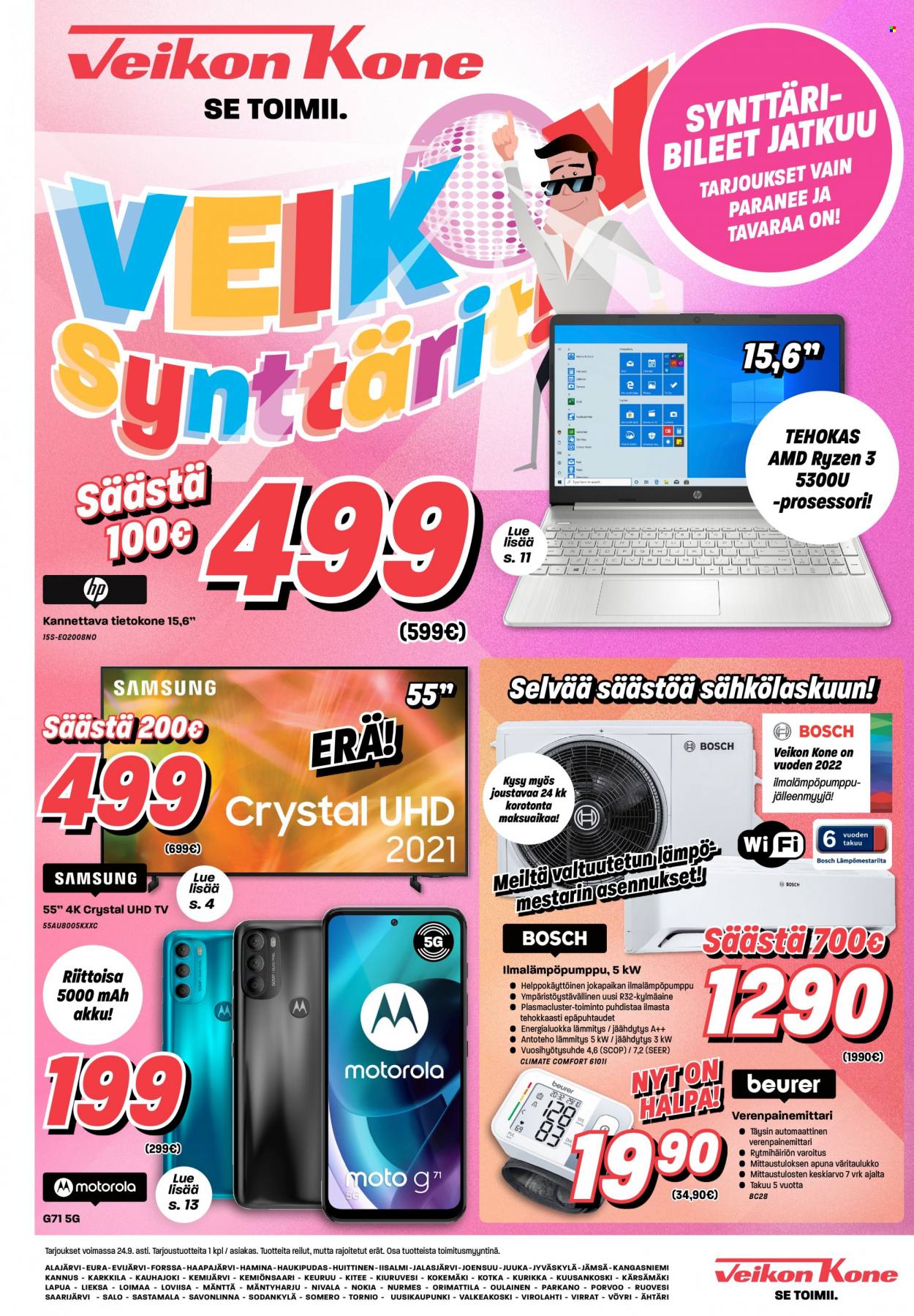Veikon Kone tarjoukset - 19.09.2022 - 24.09.2022. Sivu 1