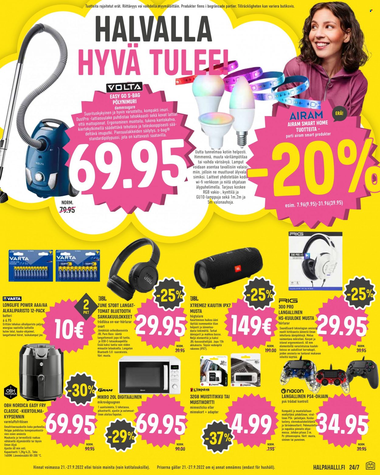 HalpaHalli tarjoukset - 21.09.2022 - 27.09.2022. Sivu 3