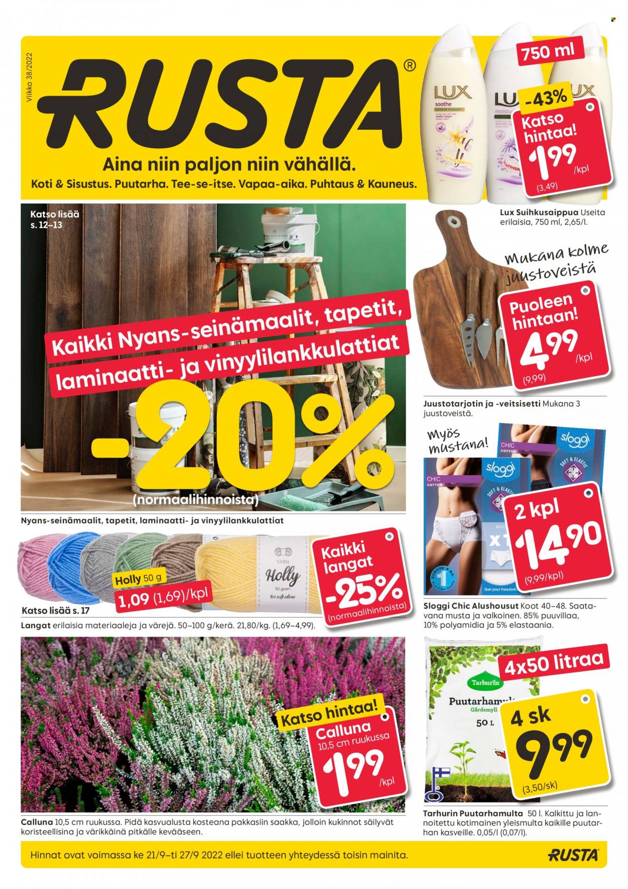 Rusta tarjoukset - 21.09.2022 - 27.09.2022. Sivu 1