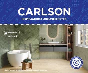 Carlson tarjoukset  - 23.09.2022 - 30.11.2022.