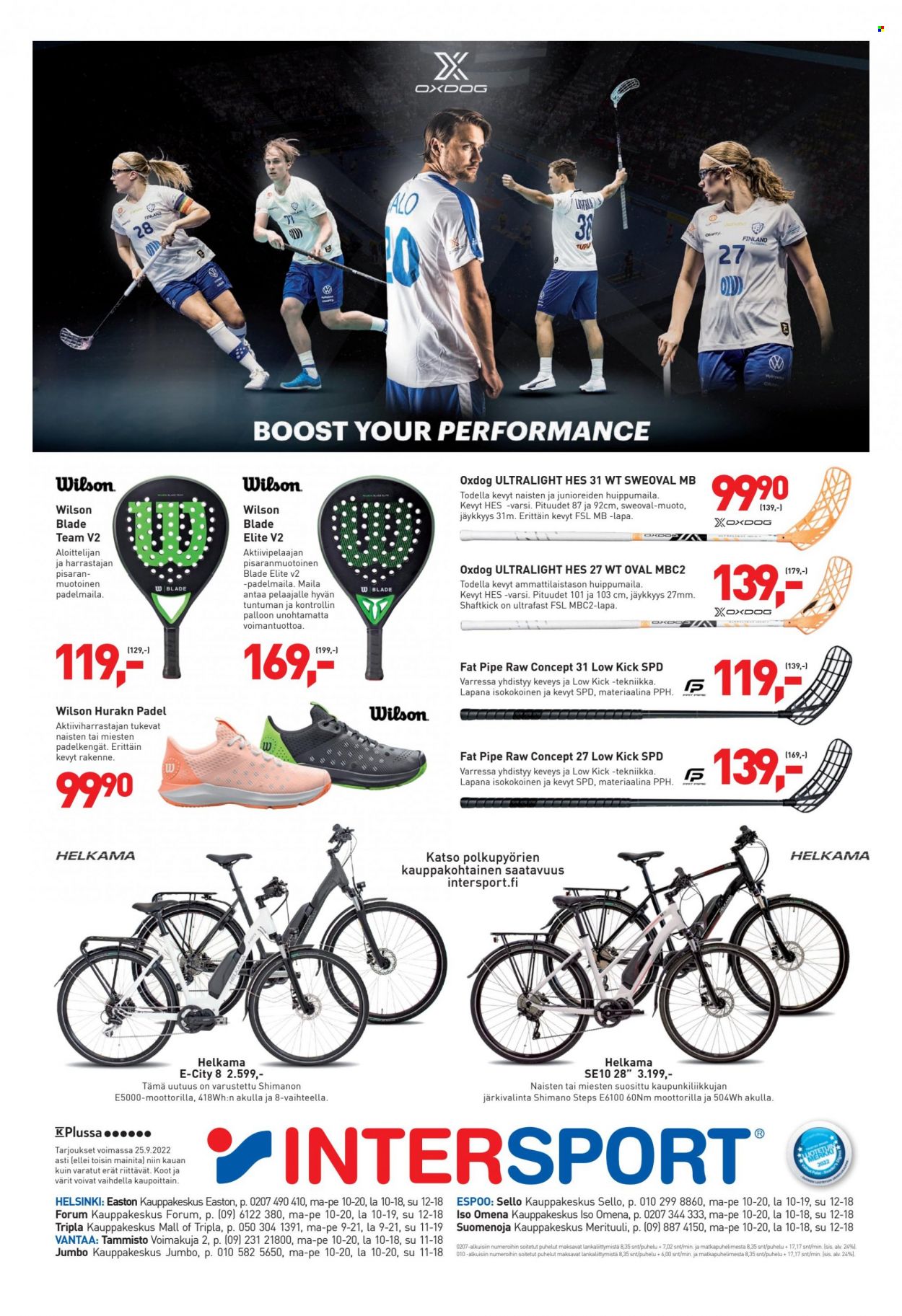 Intersport tarjoukset - 24.09.2022 - 25.09.2022. Sivu 8