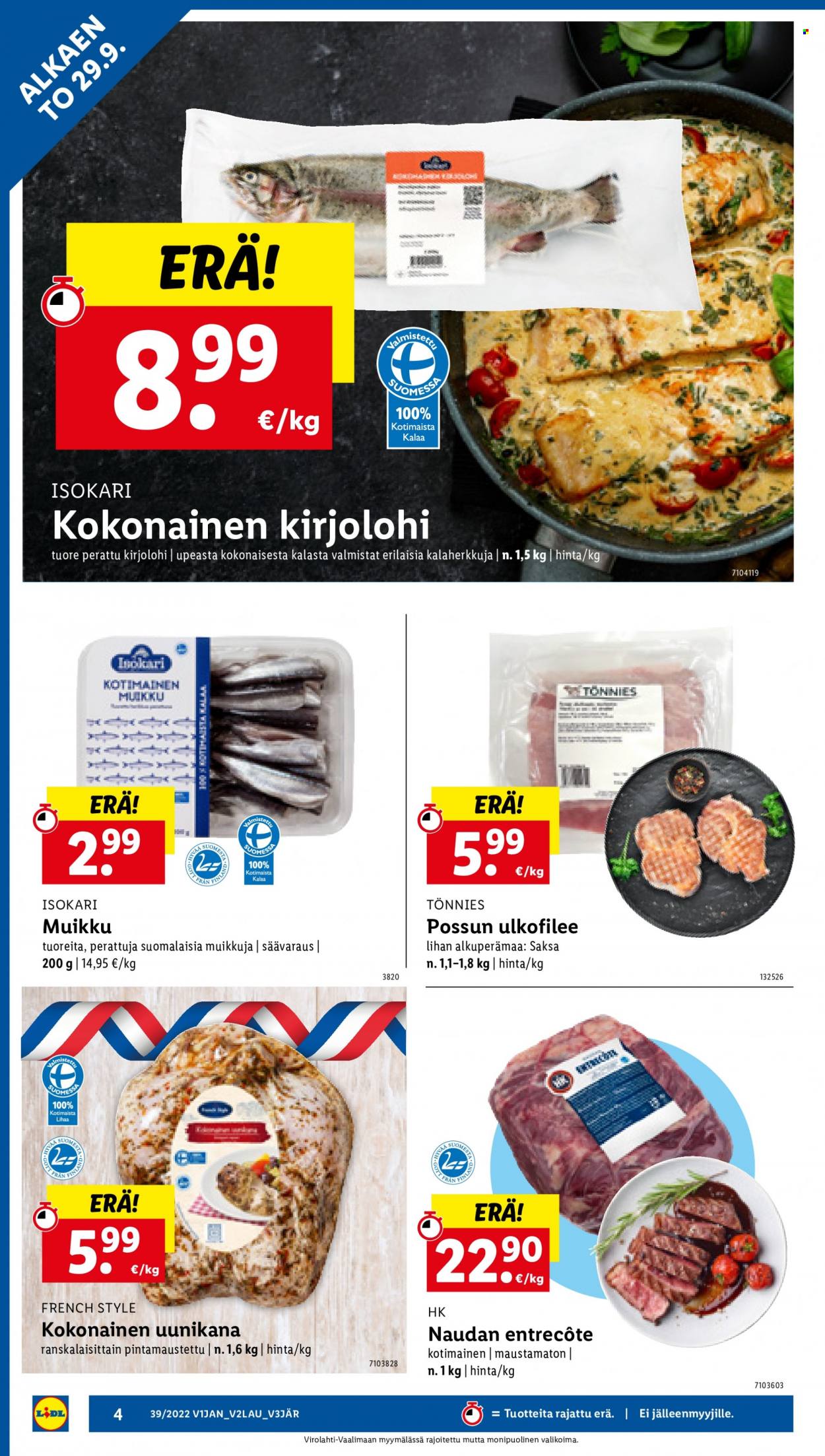 Lidl tarjoukset - 29.09.2022 - 05.10.2022. Sivu 4