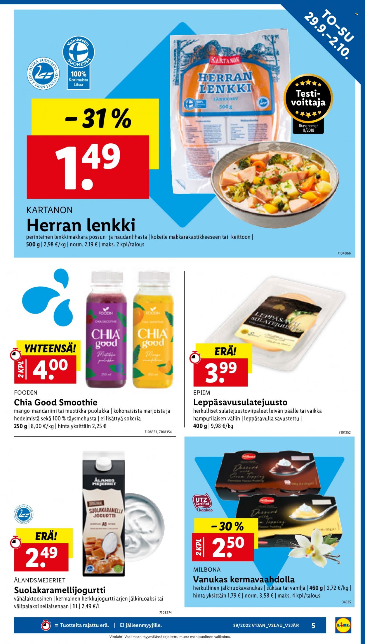 Lidl tarjoukset - 29.09.2022 - 05.10.2022. Sivu 5
