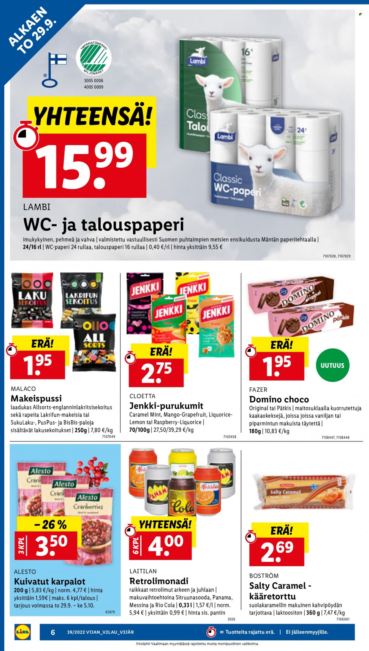Lidl tarjoukset - 29.09.2022 - 05.10.2022. Sivu 6