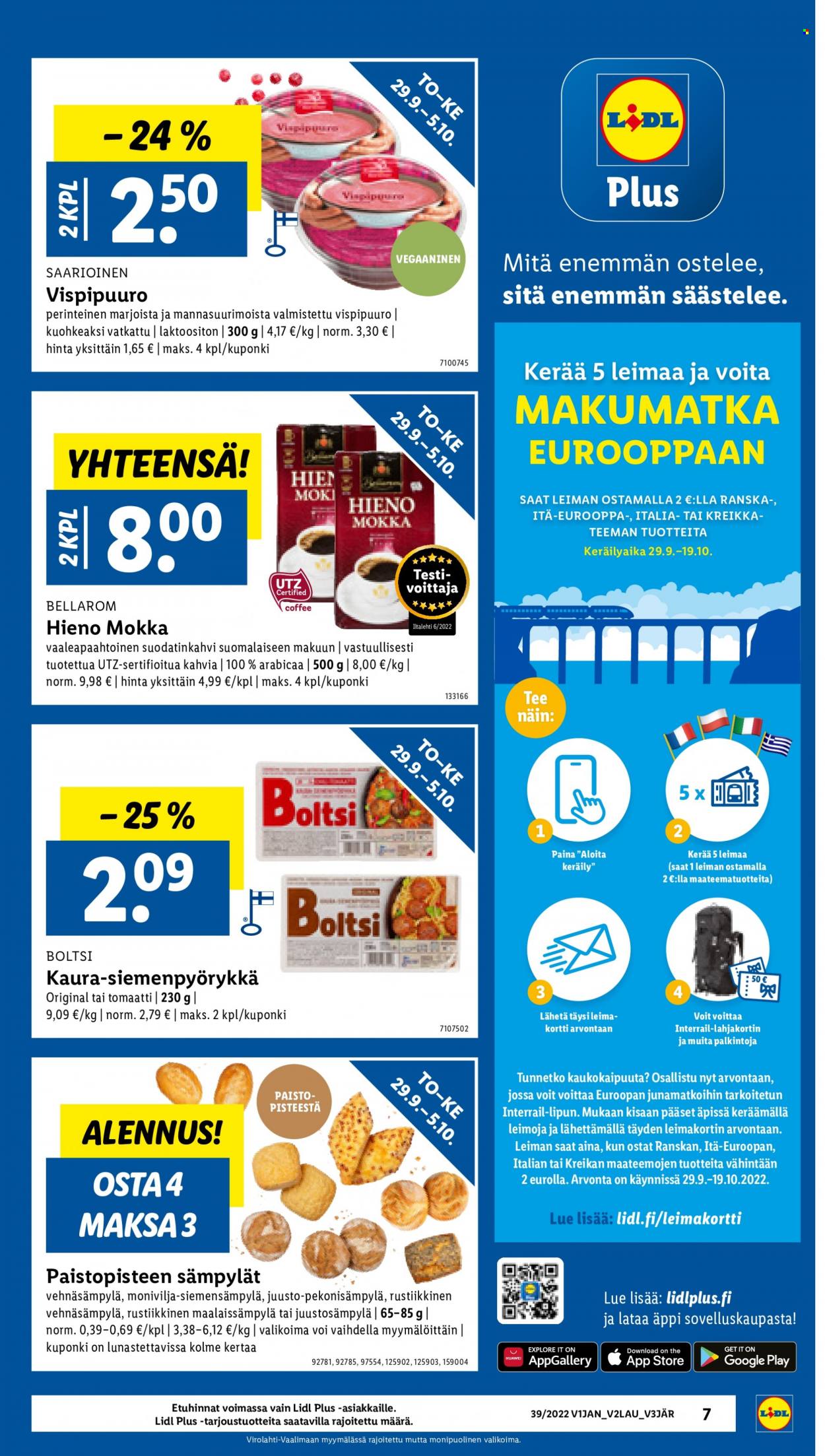 Lidl tarjoukset - 29.09.2022 - 05.10.2022. Sivu 7