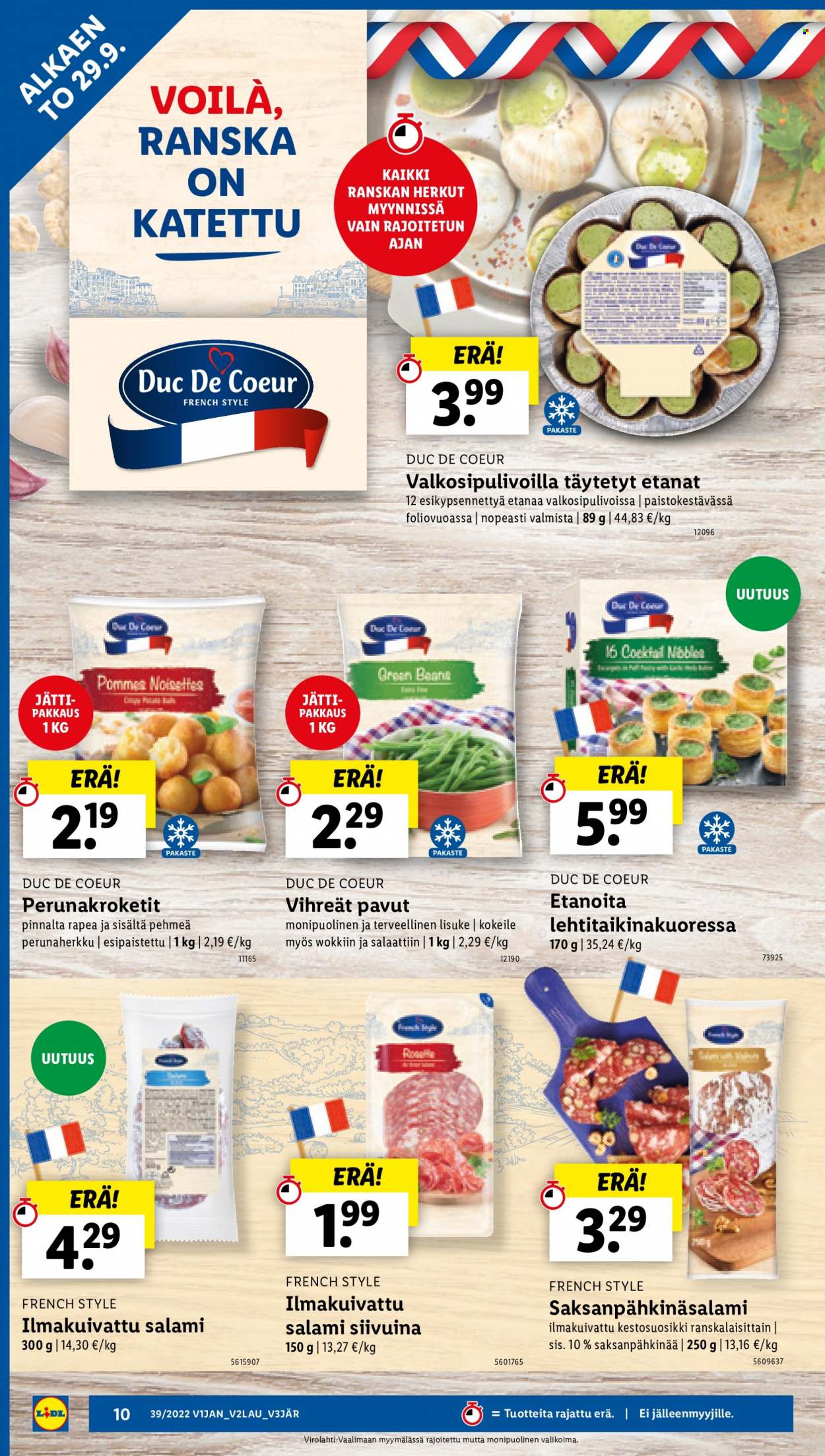 Lidl tarjoukset - 29.09.2022 - 05.10.2022. Sivu 10