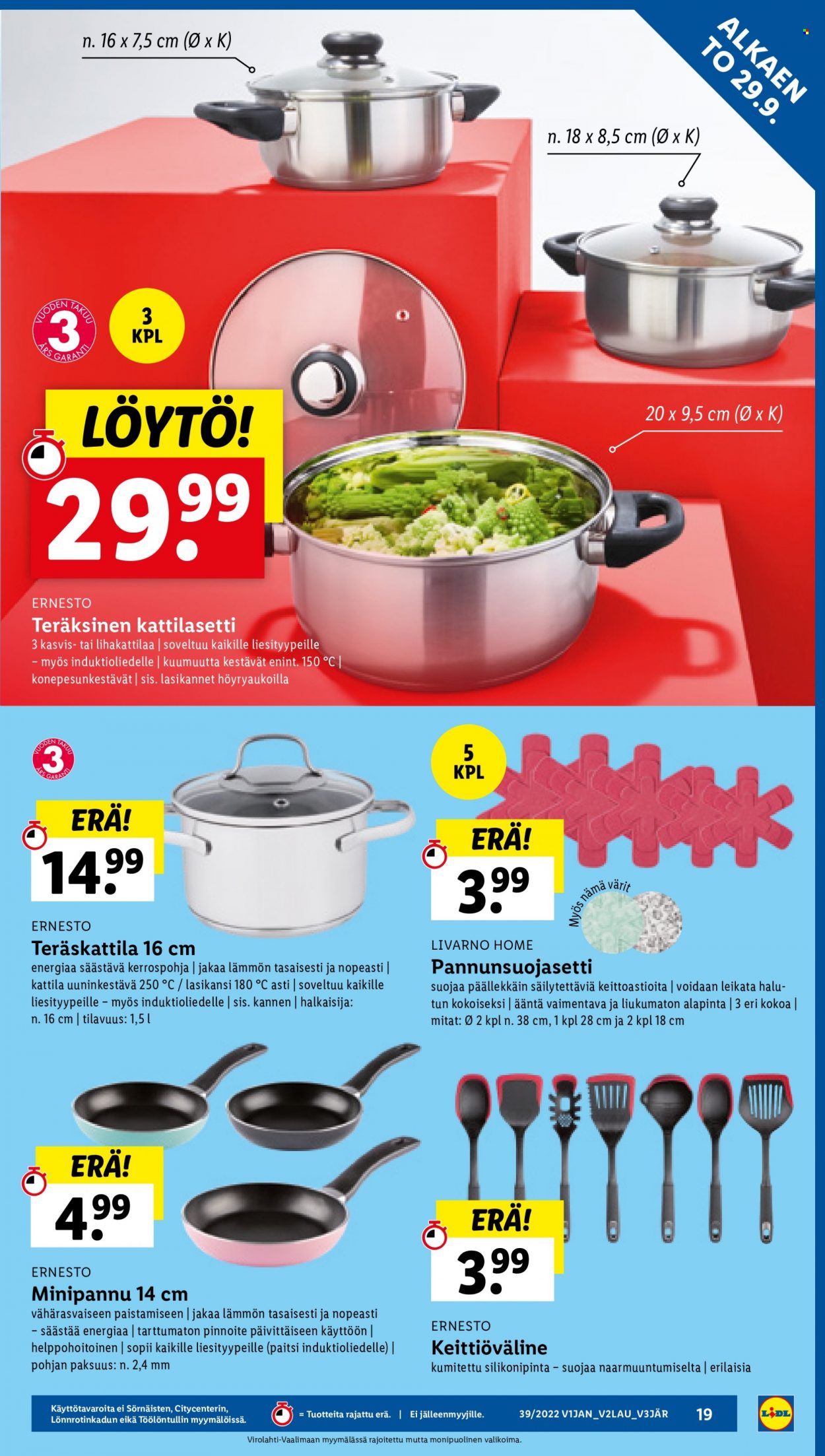 Lidl tarjoukset - 29.09.2022 - 05.10.2022. Sivu 19