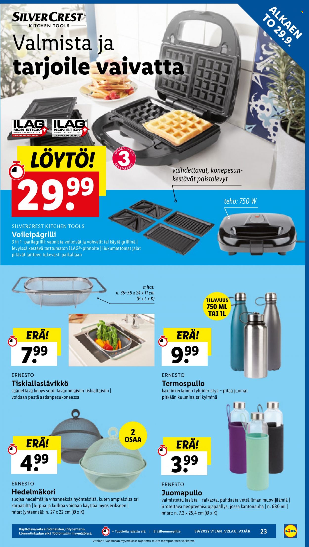 Lidl tarjoukset - 29.09.2022 - 05.10.2022. Sivu 23