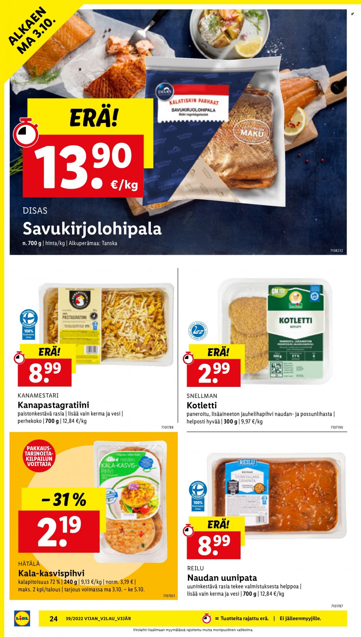 Lidl tarjoukset - 29.09.2022 - 05.10.2022. Sivu 24