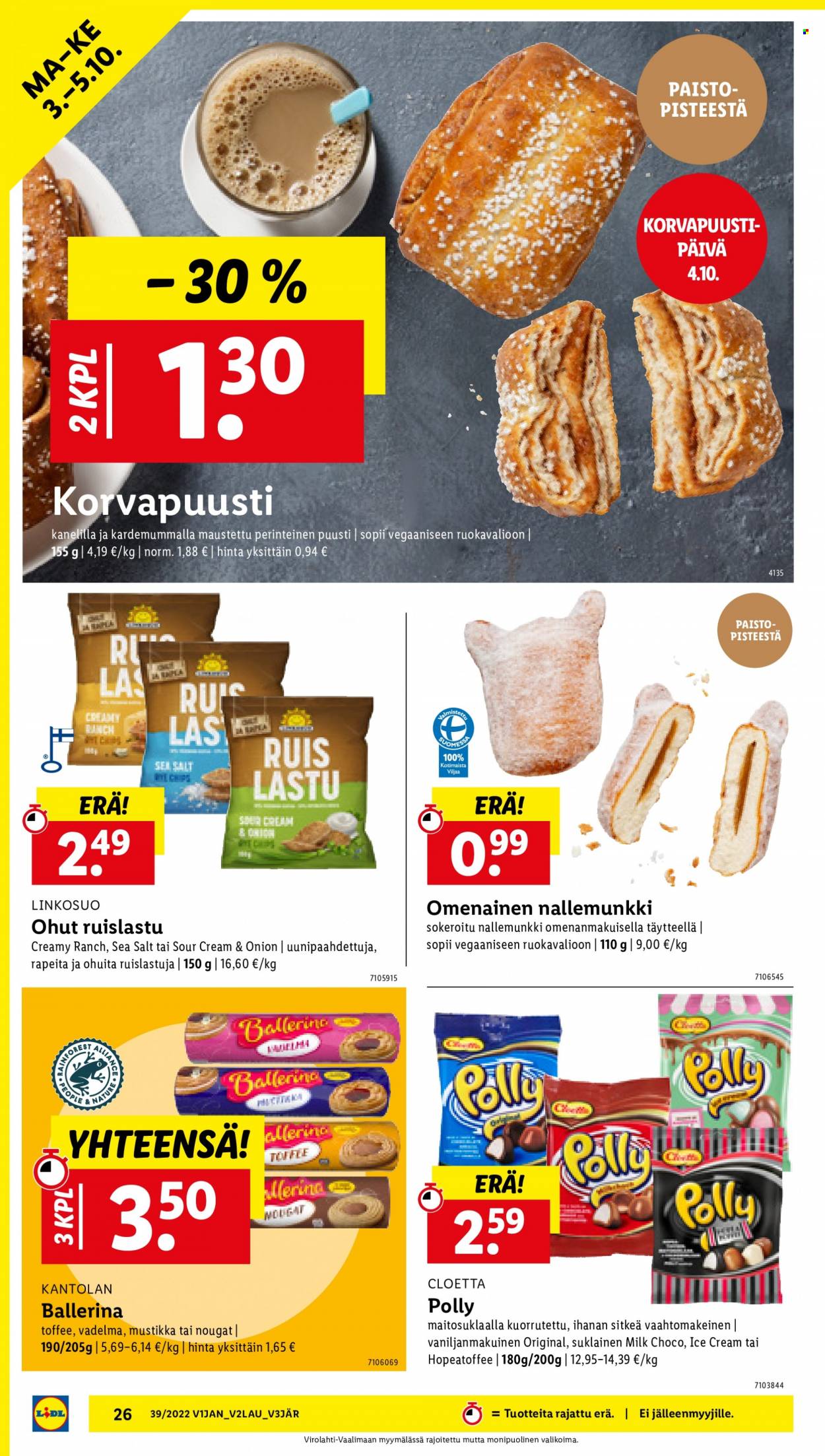 Lidl tarjoukset - 29.09.2022 - 05.10.2022. Sivu 26