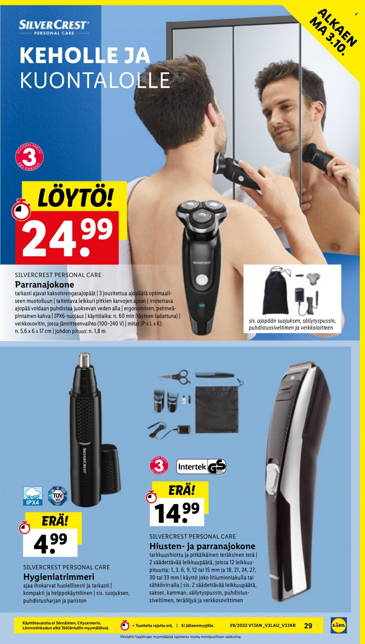 Lidl tarjoukset - 29.09.2022 - 05.10.2022. Sivu 29