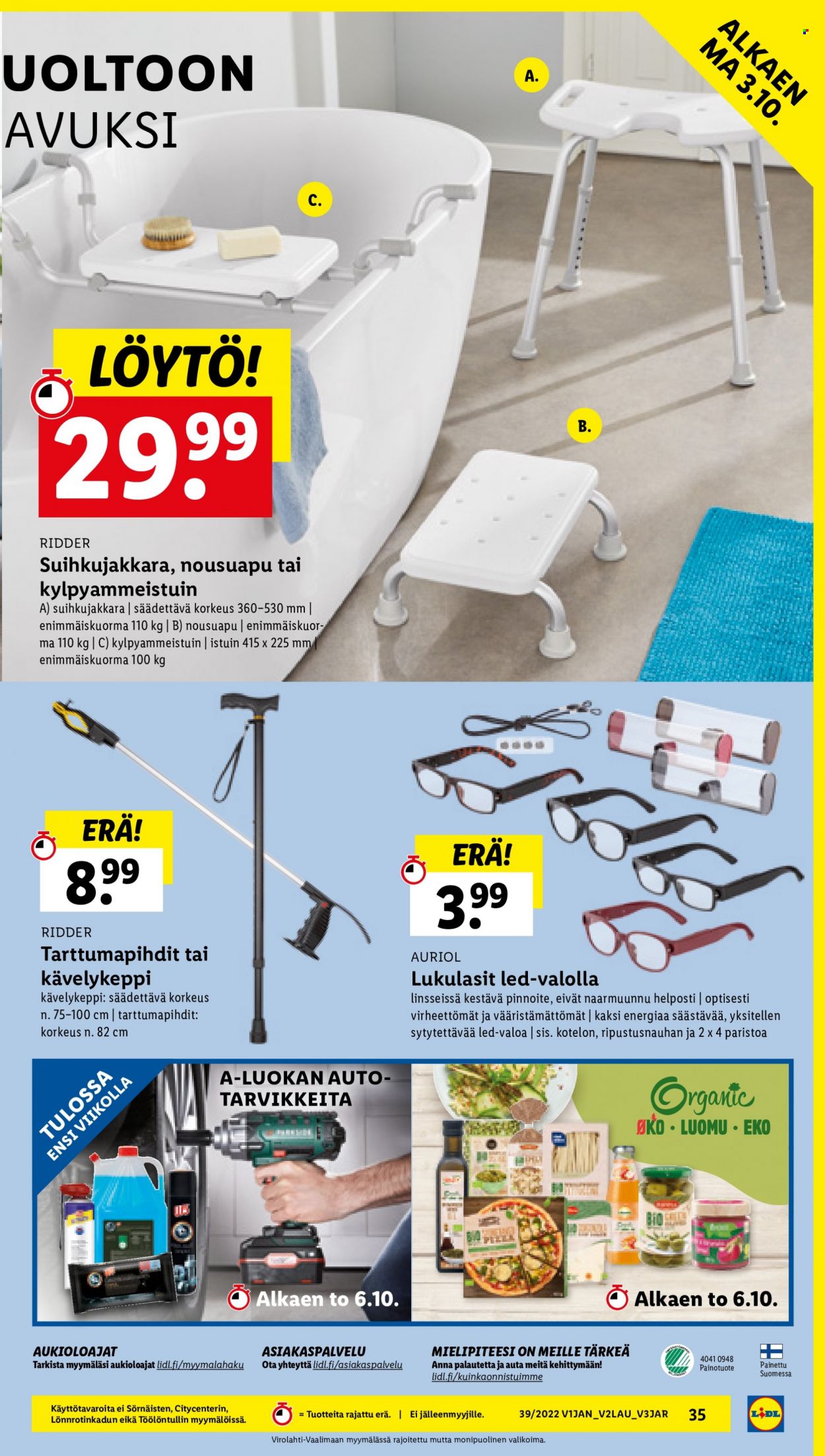 Lidl tarjoukset - 29.09.2022 - 05.10.2022. Sivu 35