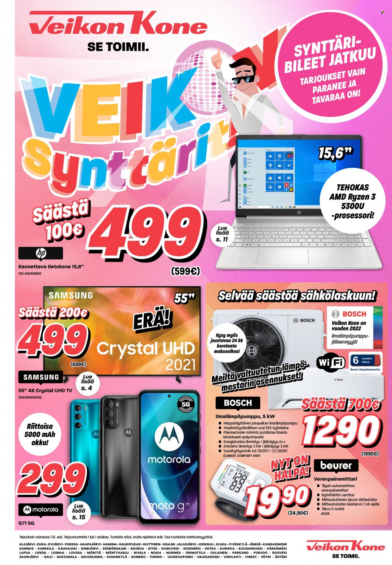 Veikon Kone tarjoukset - 26.09.2022 - 01.10.2022. Sivu 1