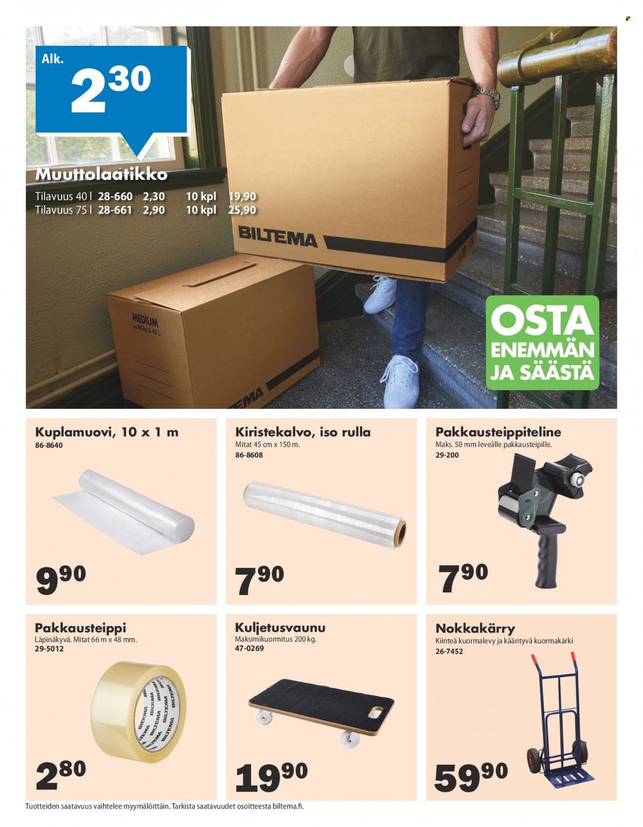 Biltema tarjoukset. Sivu 3