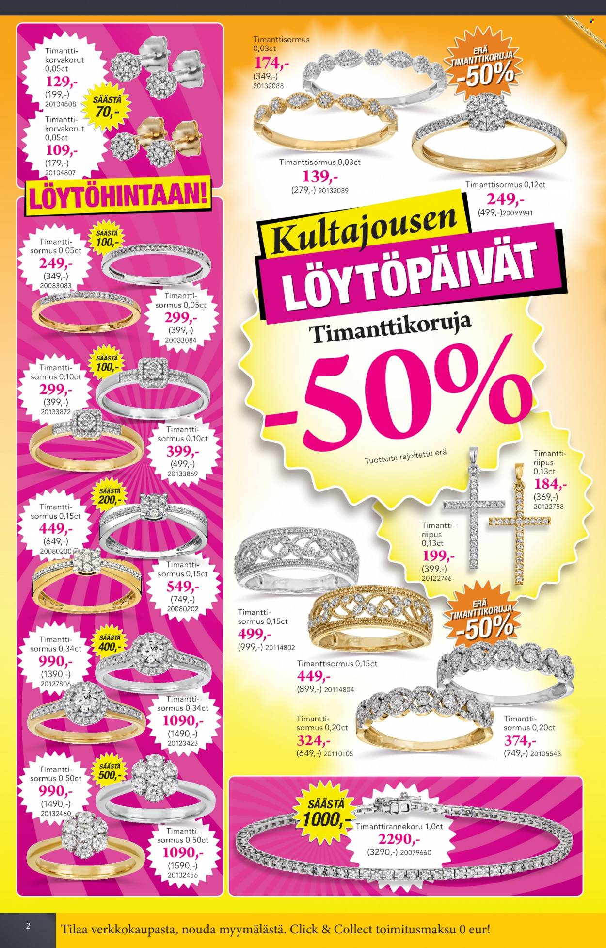 Kultajousi tarjoukset - 27.09.2022 - 23.10.2022. Sivu 2