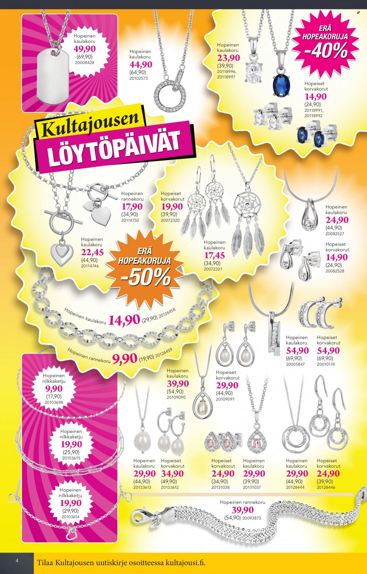 Kultajousi tarjoukset - 27.09.2022 - 23.10.2022. Sivu 4