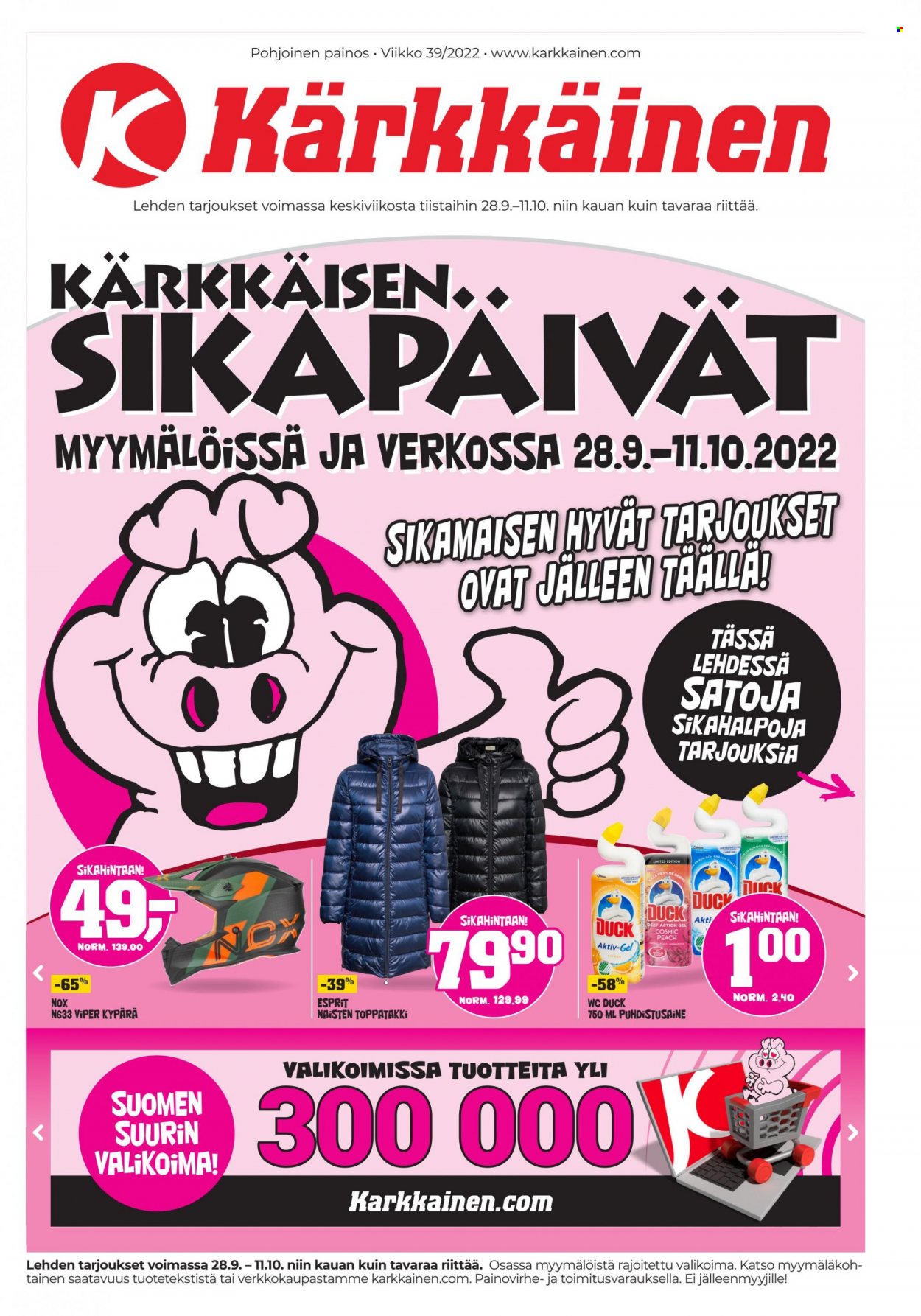 Kärkkäinen tarjoukset - 28.09.2022 - 11.10.2022. Sivu 1