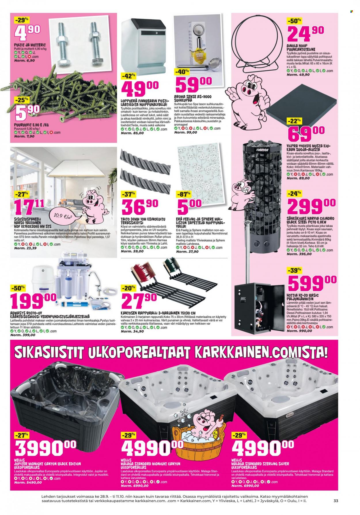 Kärkkäinen tarjoukset - 28.09.2022 - 11.10.2022. Sivu 27