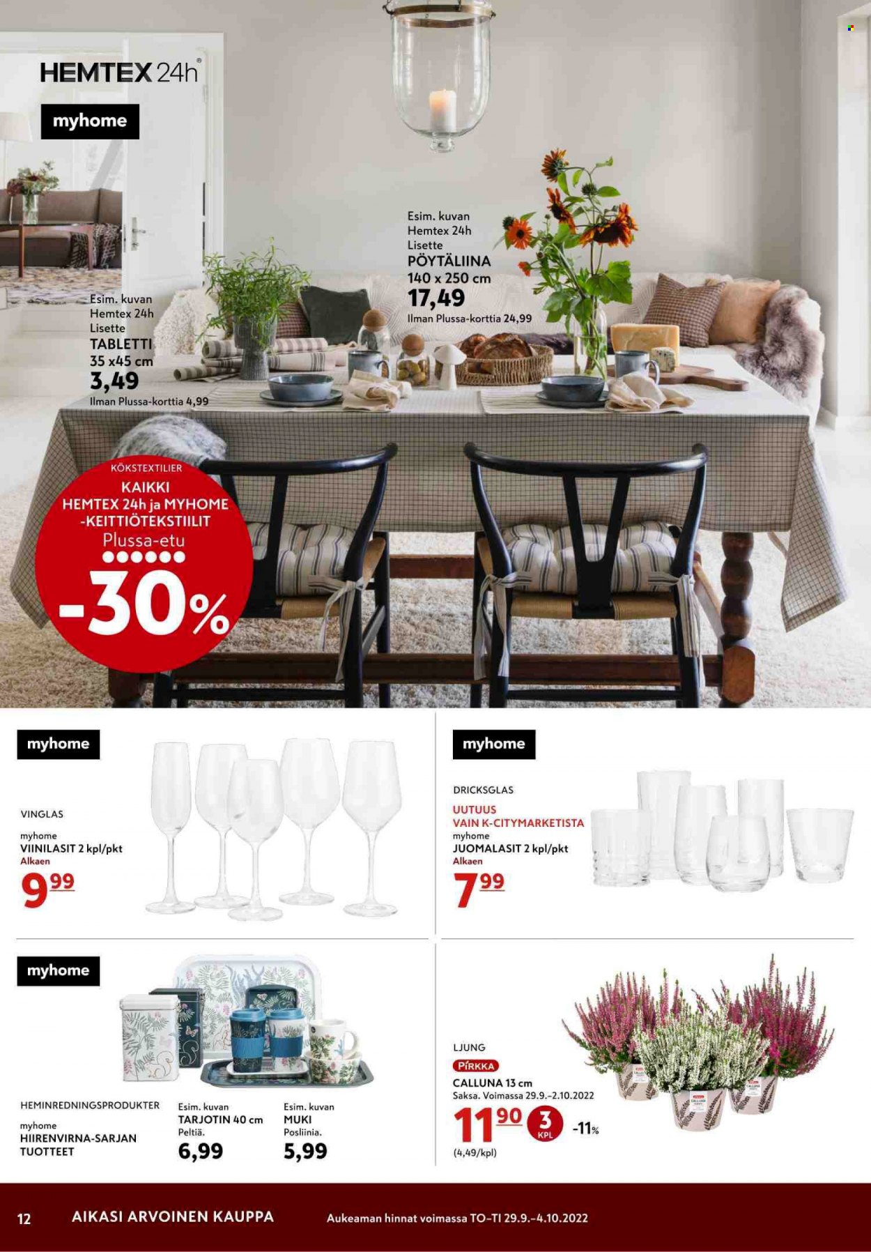 K-citymarket tarjoukset - 29.09.2022 - 04.10.2022. Sivu 12