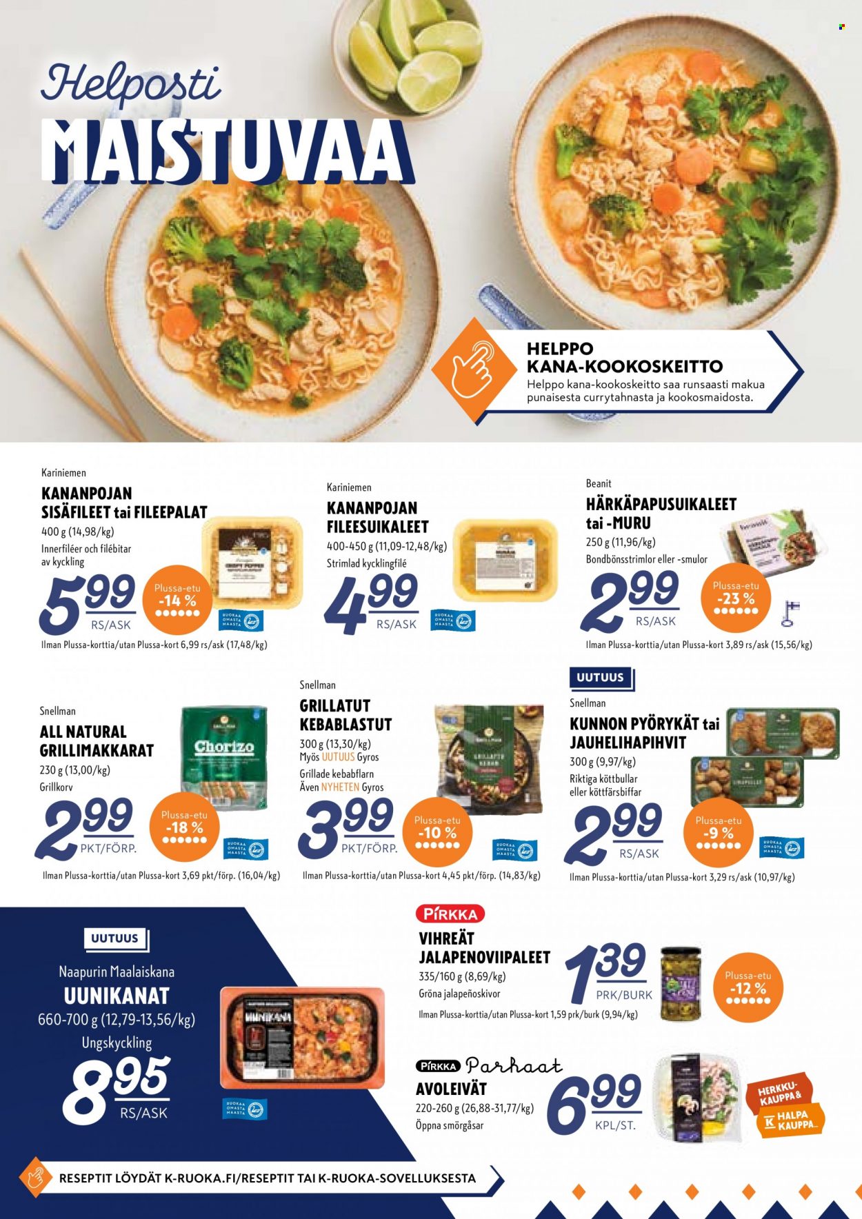 K-Supermarket tarjoukset - 29.09.2022 - 02.10.2022. Sivu 6