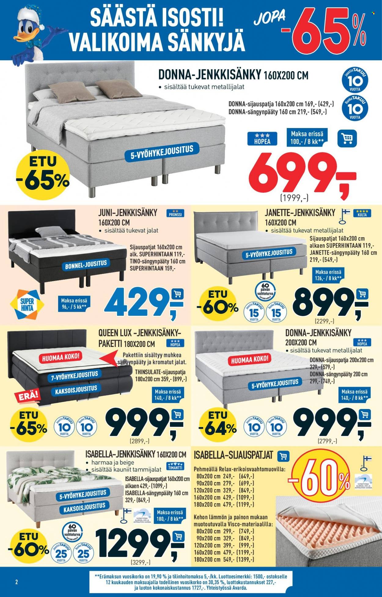 Sotka tarjoukset. Sivu 2