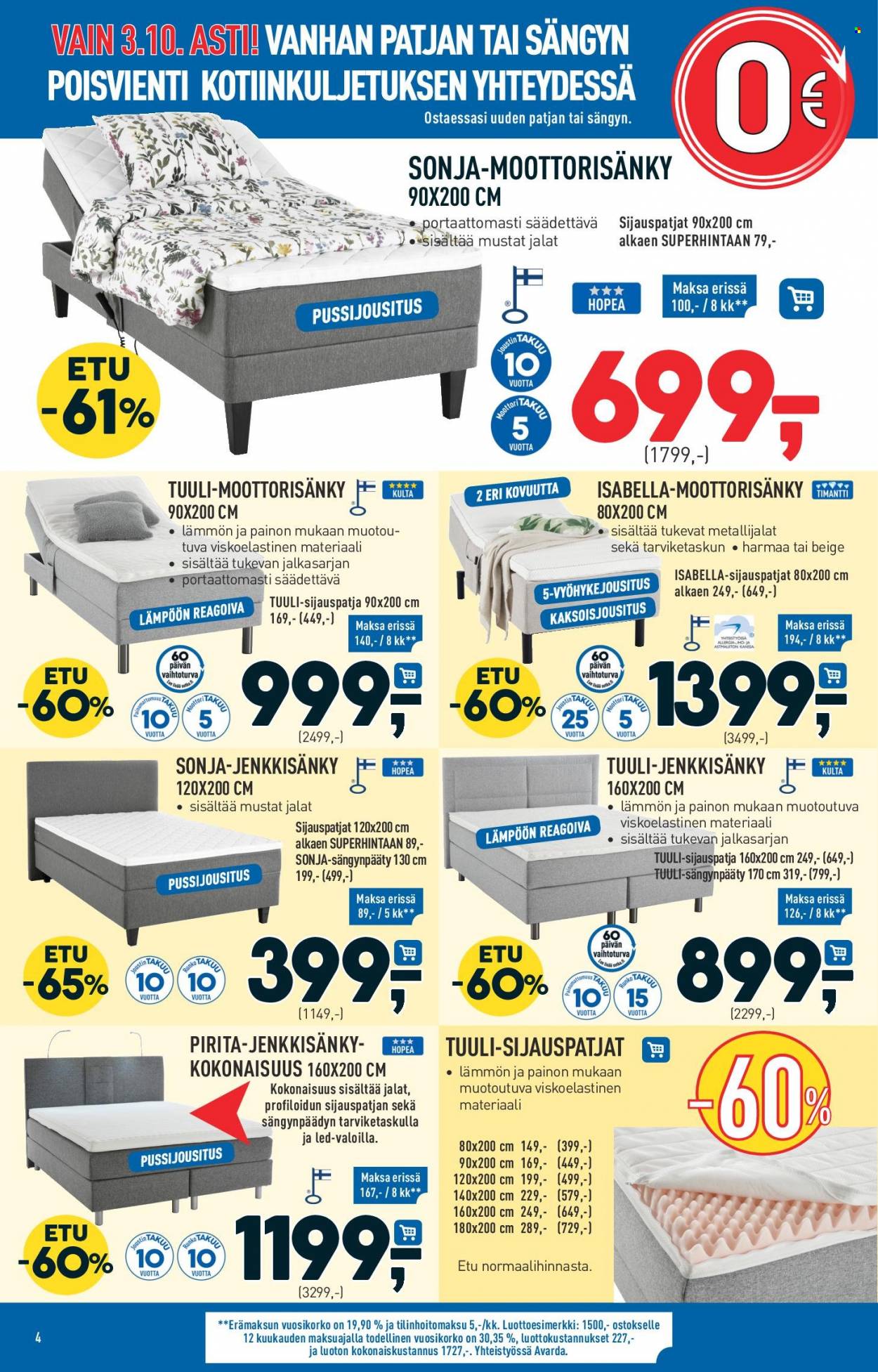 Sotka tarjoukset. Sivu 4