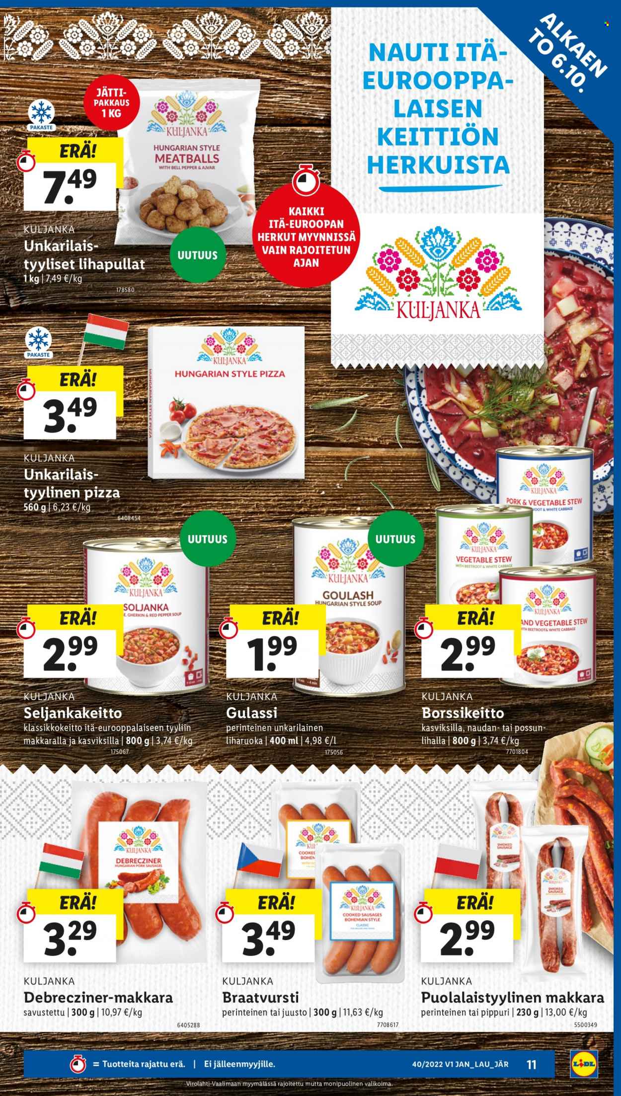 Lidl tarjoukset - 06.10.2022 - 12.10.2022. Sivu 11