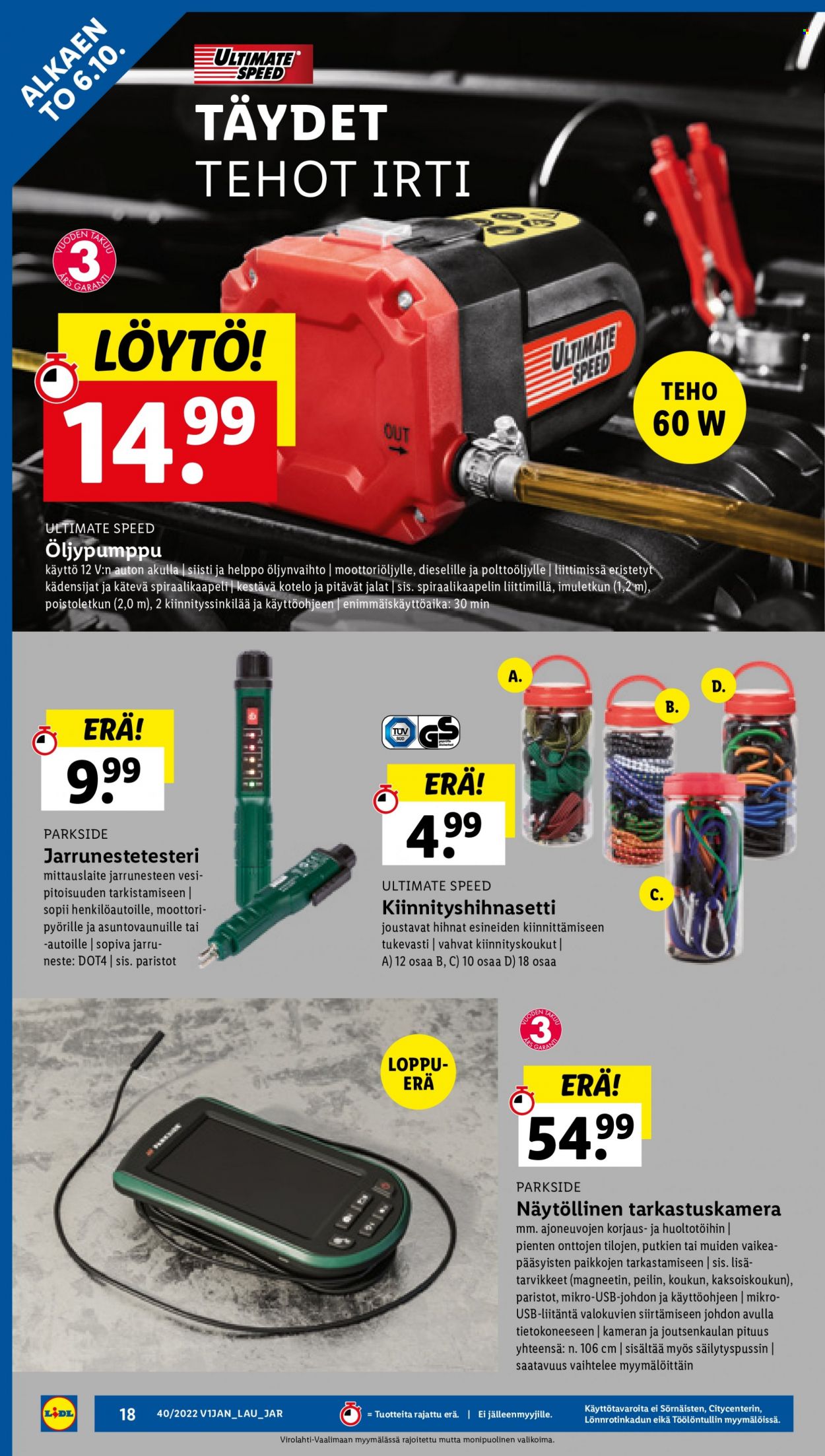 Lidl tarjoukset - 06.10.2022 - 12.10.2022. Sivu 18