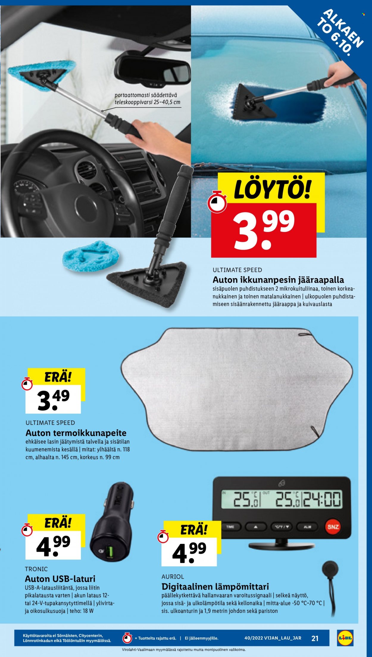 Lidl tarjoukset - 06.10.2022 - 12.10.2022. Sivu 21