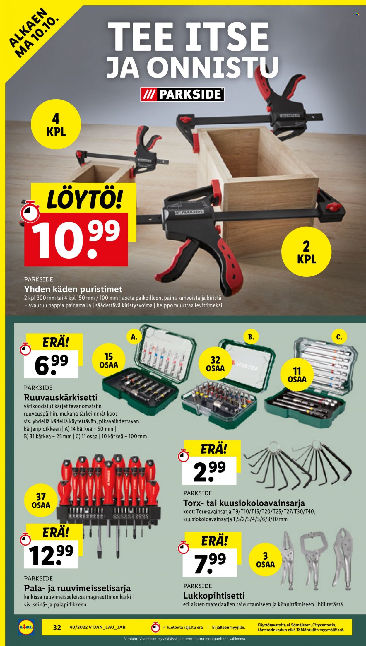 Lidl tarjoukset - 06.10.2022 - 12.10.2022. Sivu 32