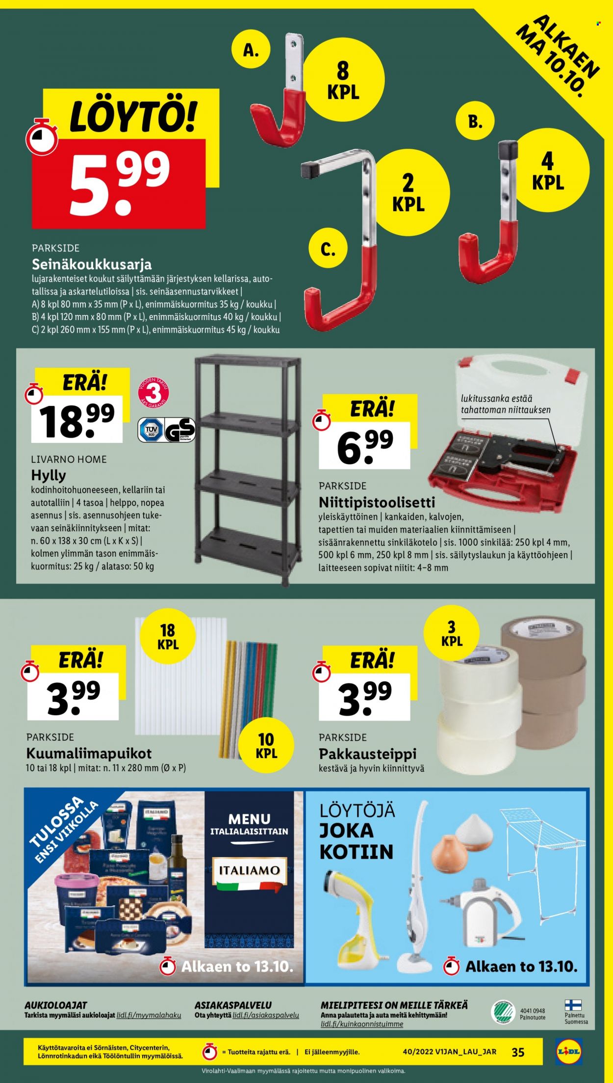 Lidl tarjoukset - 06.10.2022 - 12.10.2022. Sivu 35